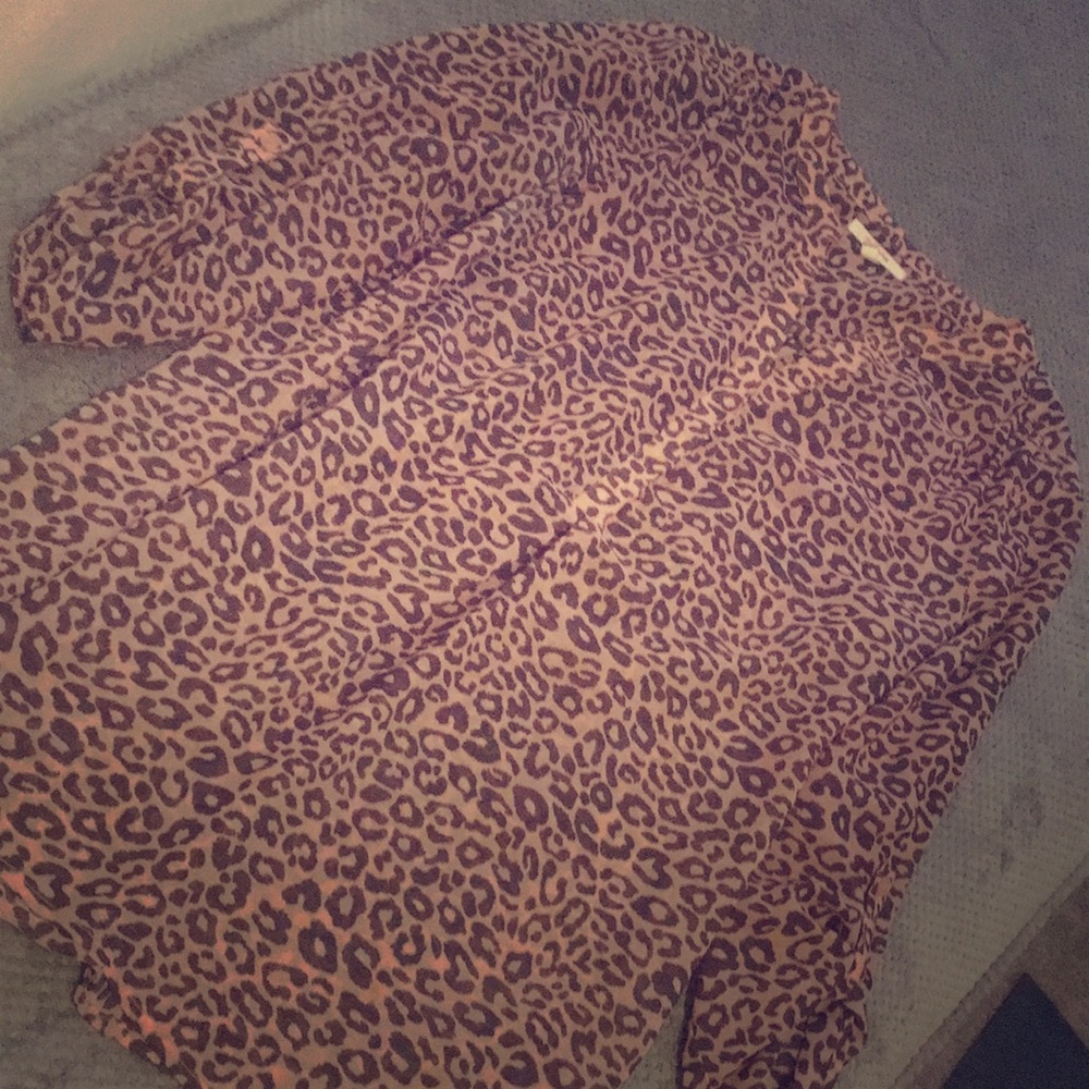 Leopard Pattern Blouse